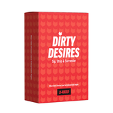 Sip Strip and Surrender couples card game box - Dirty Desires
